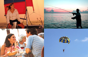 Key West sailing, fishing, restaurants, watersports